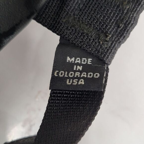 Chaco USA Z1  Women's Size 5 Black with Blue and Green Straps Hiking Sandals - Picture 6 of 11